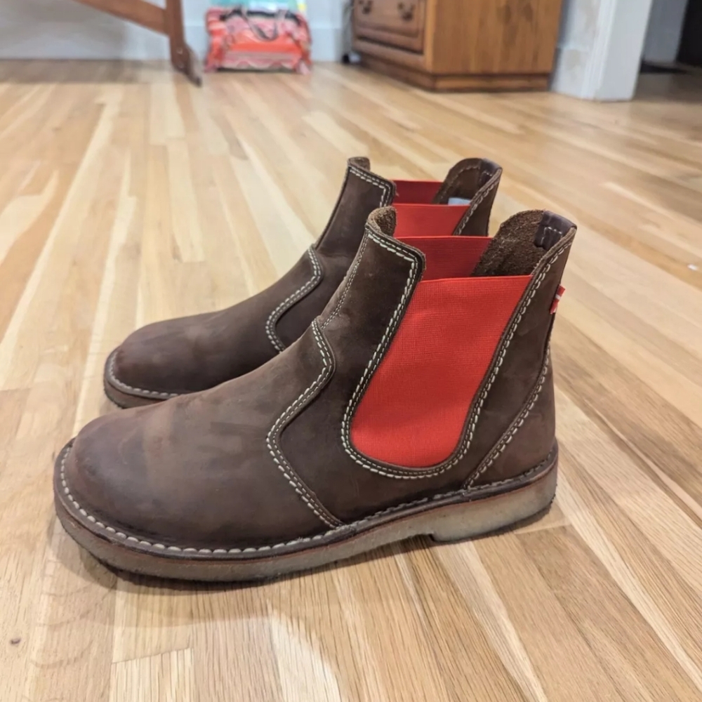 Duckfeet Roskilde Cocoa Red 45